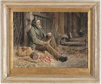 Henry Edward Spernon Tozer · HENRY EDWARD SPERNON TOZER, akvarell, signerad och daterad 1904.