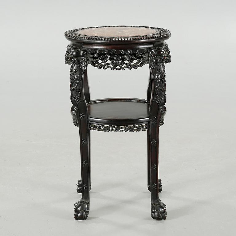 A pedestal / side table, China, 20th Century.