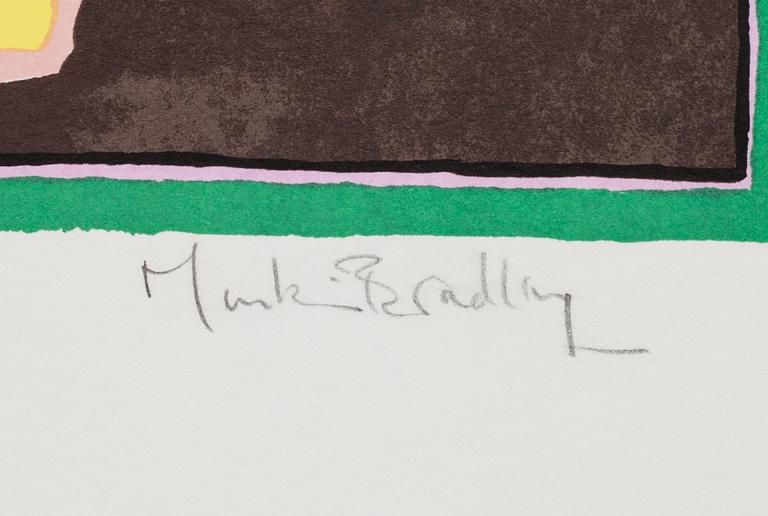 MARTIN BRADLEY, färgserigrafi, signerad och numrerad 114/200.