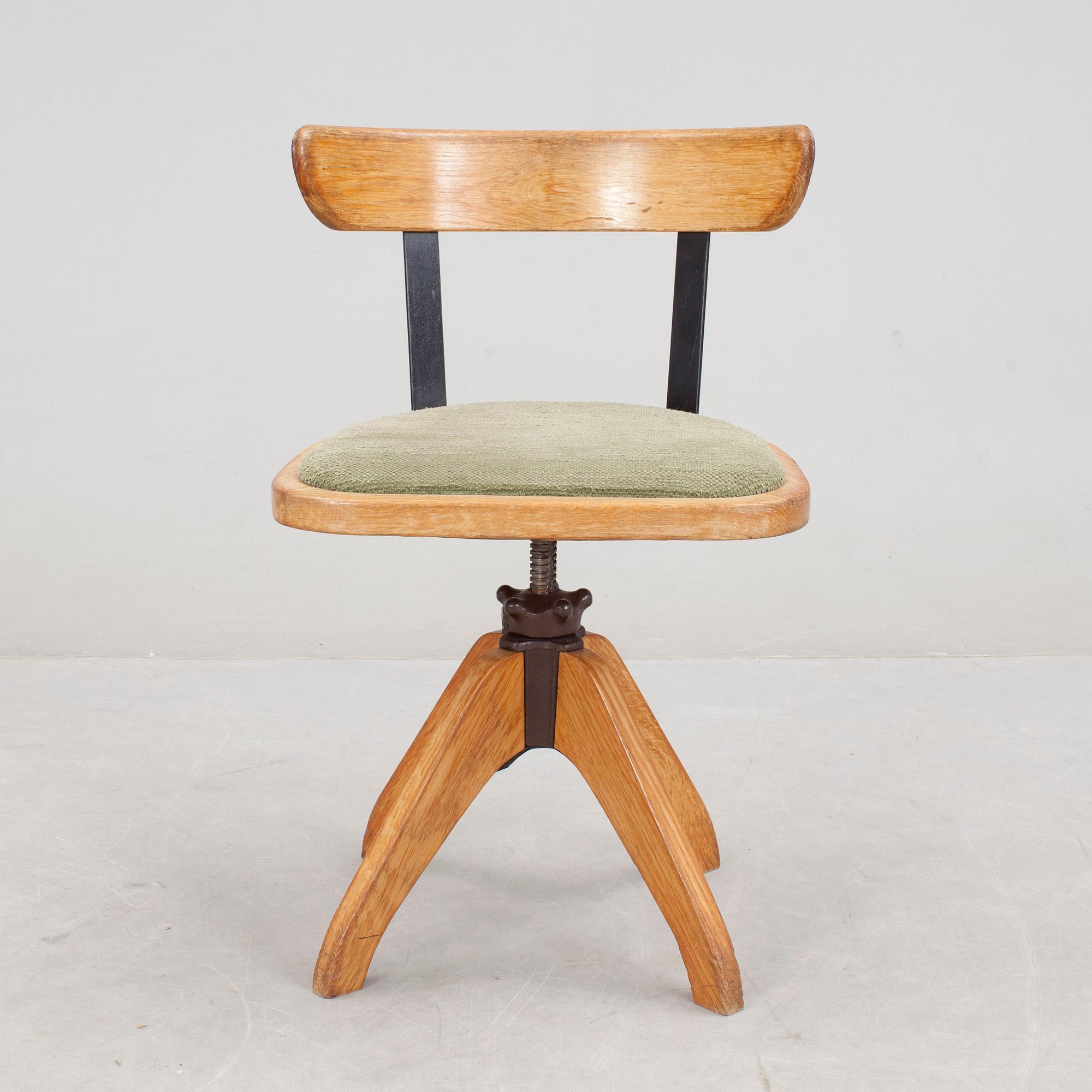 SKRIVBORDSSTOL, 1930/40-tal.