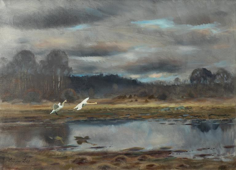 Lindorm Liljefors, Swans.
