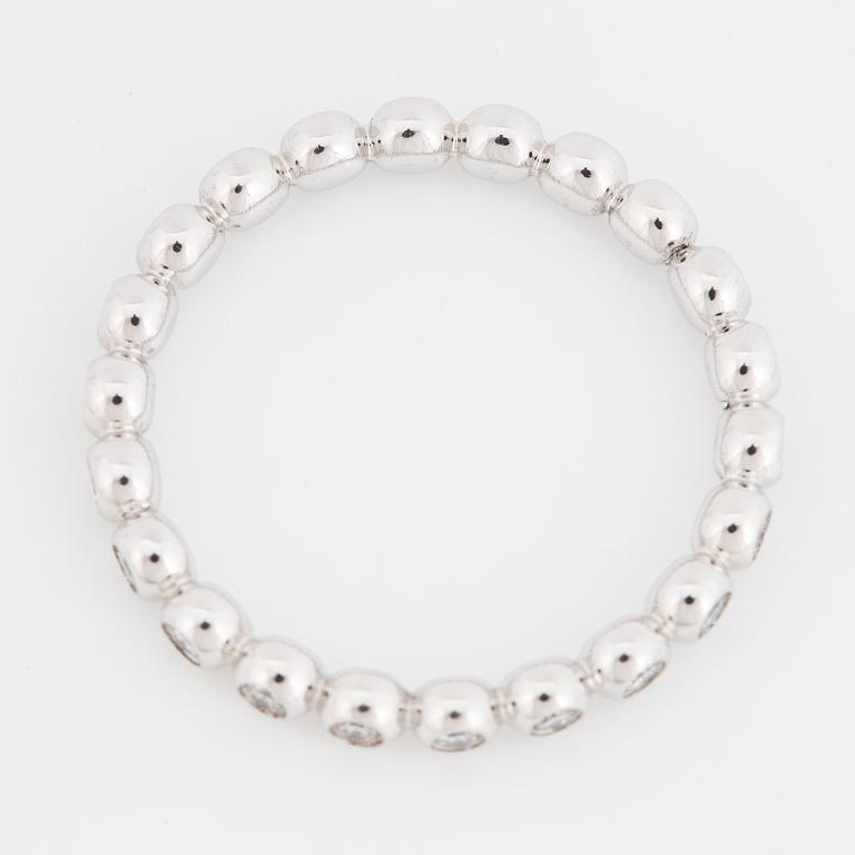 GEORG JENSEN, "Aurora", ring med briljantslipade diamanter.
