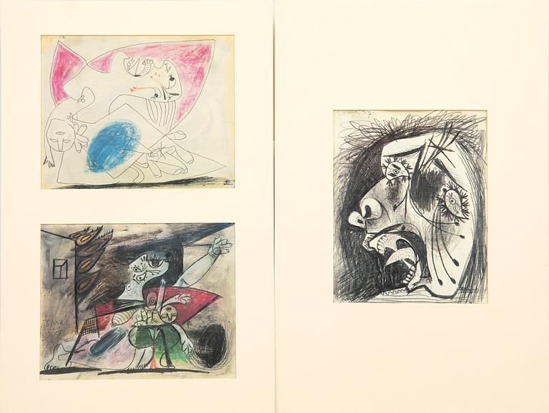 Pablo Picasso, "Guernica" konstmapp.