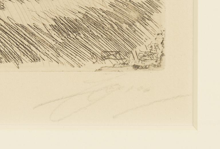 Anders Zorn, "Vått".