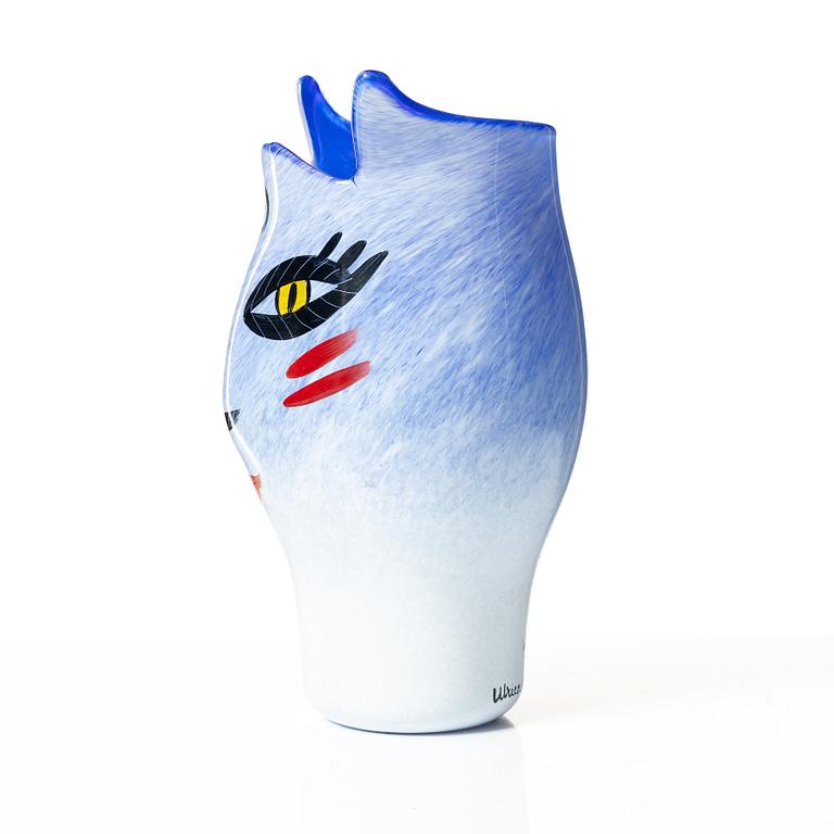 Ulrica Hydman-Vallien, a glass vase, Koda Boda.