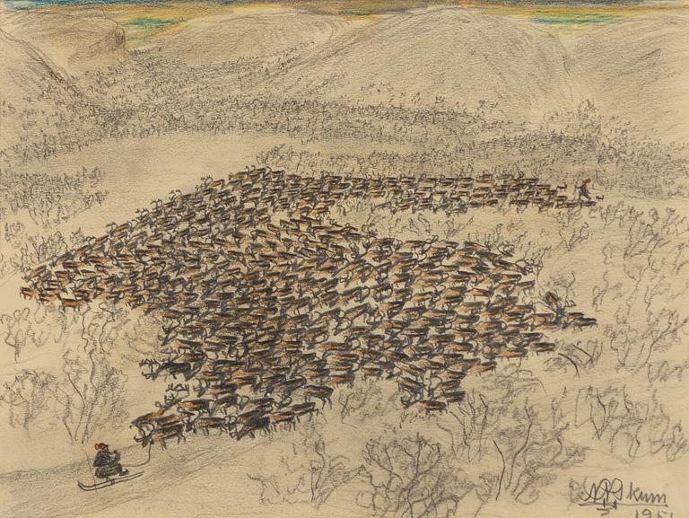 Nils Nilsson Skum, Tear-down.