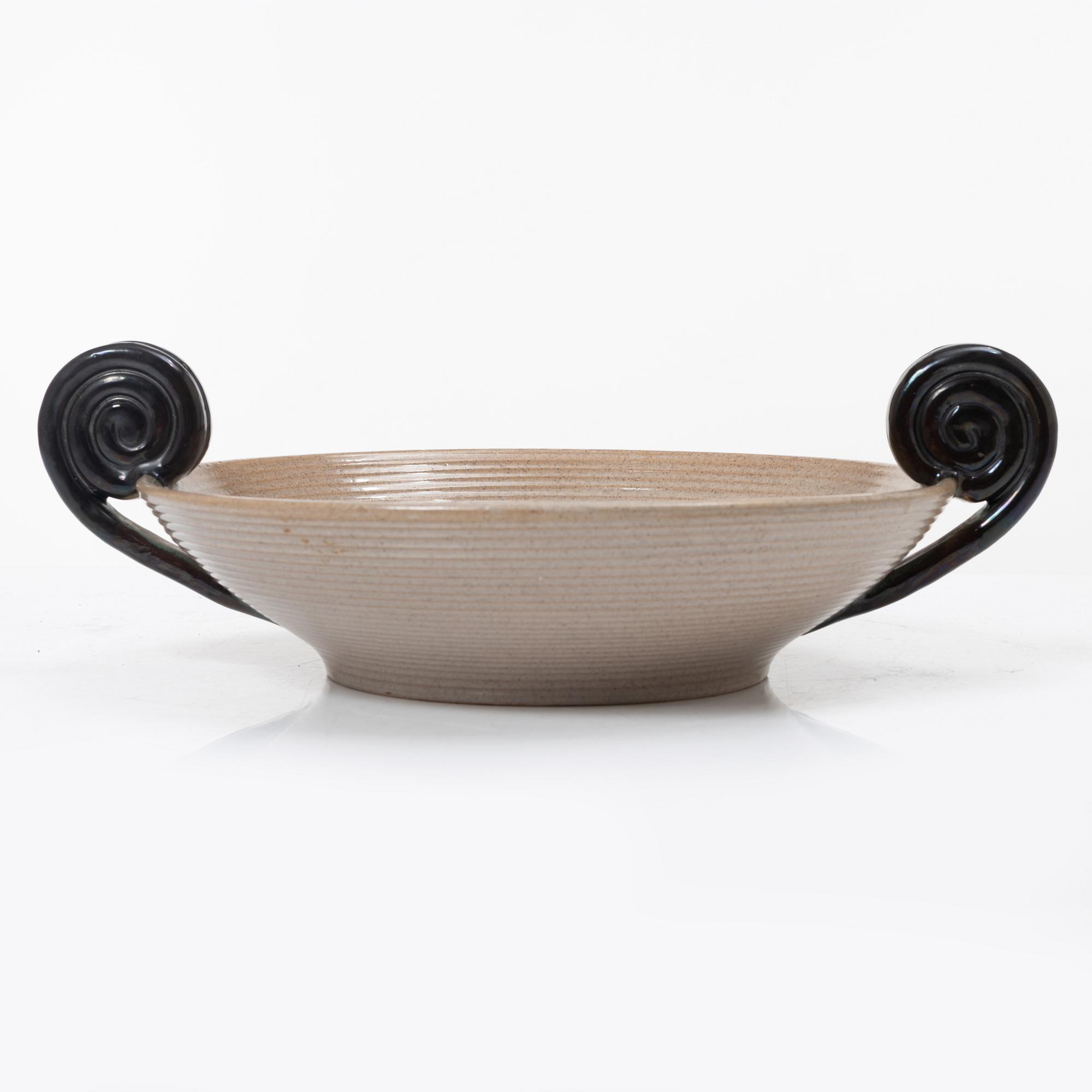 A bowl, Nyman & Nyman, Höganäs Keramik.