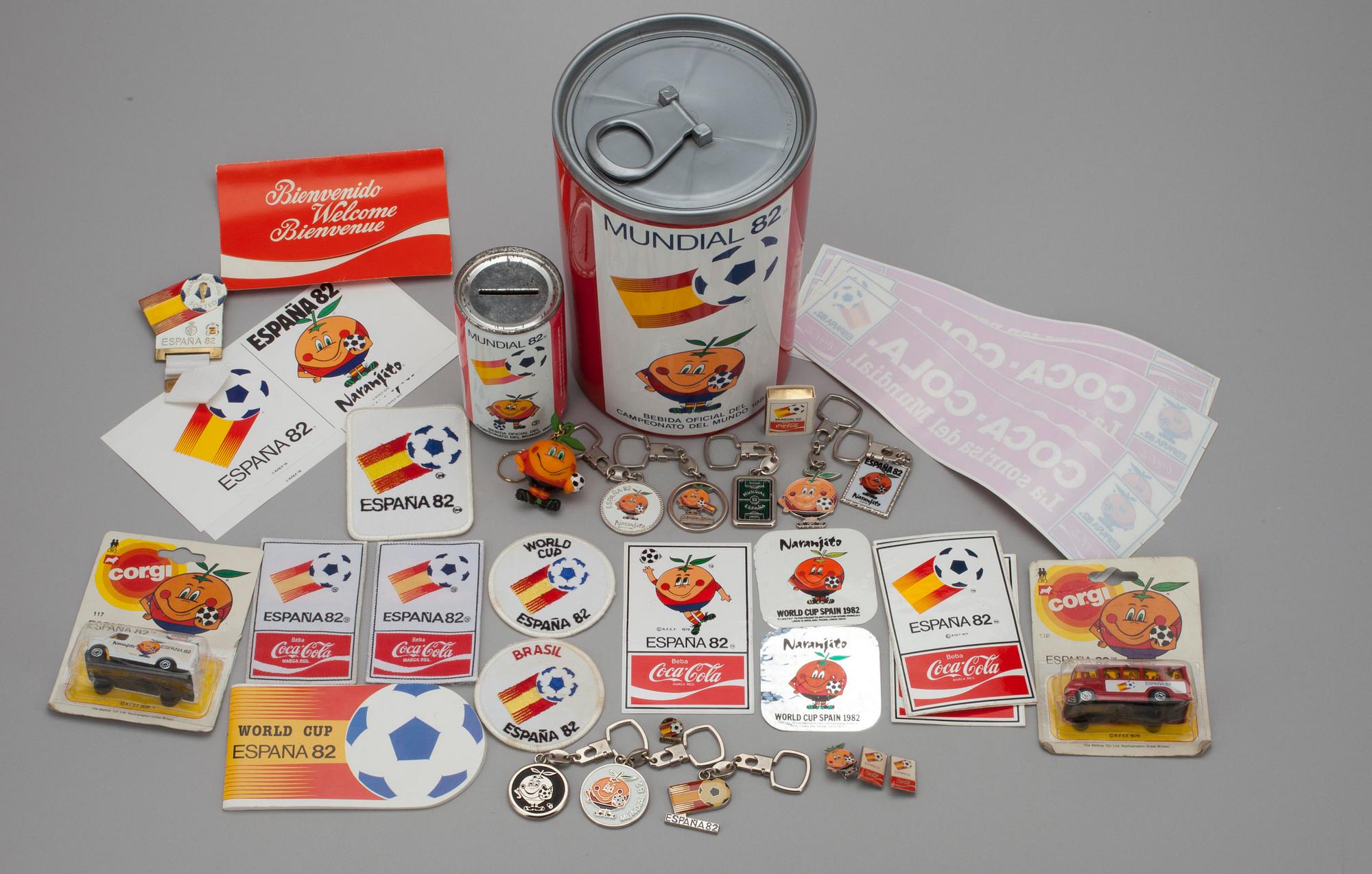 MUNDIAL 82, Fotbolls-VM samlarföremål, Spanien 1982.