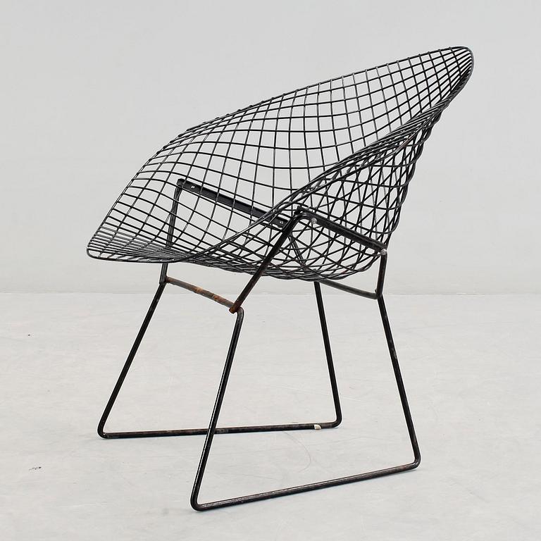 FÅTÖLJ, "Diamond chair", Harry Bertoia, 1960-tal.