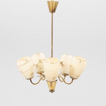 Ceiling Lamp Mid-20th Century Idman Finland.