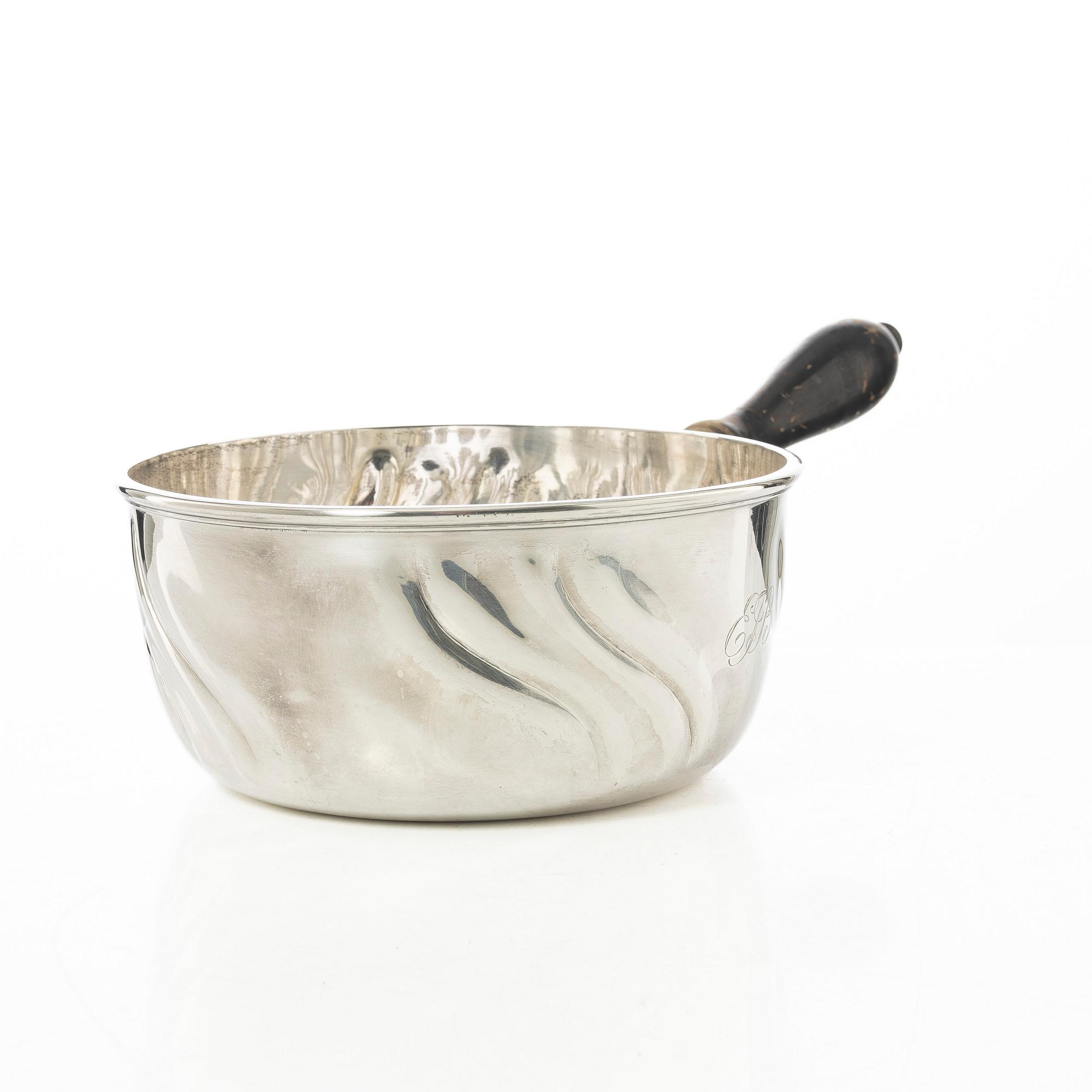 A Dragsted, a silver pot, Copenhagen, Denmark, 1919.