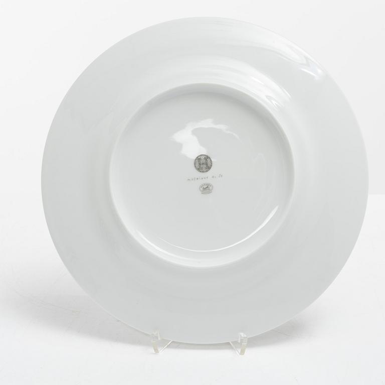 Hermès, tallrikar, 8 st, "Mosaique au 24".