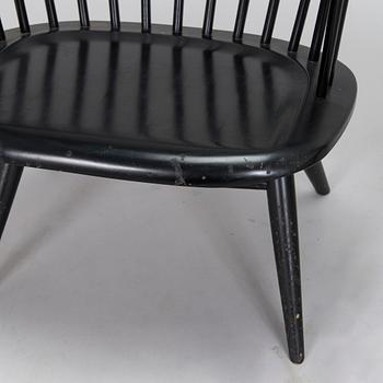 Ilmari Tapiovaara, a pair of 1960s 'Crinolette' chairs, Asko, Finland.