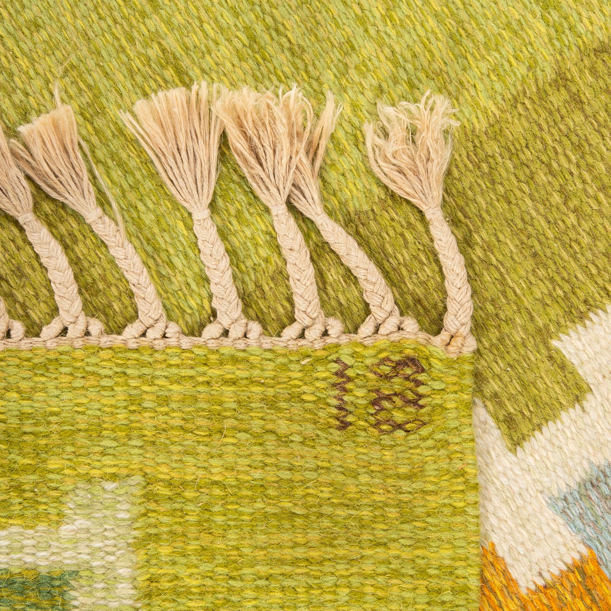 Matta rölakan Ingegerd Silow 240x167 cm.