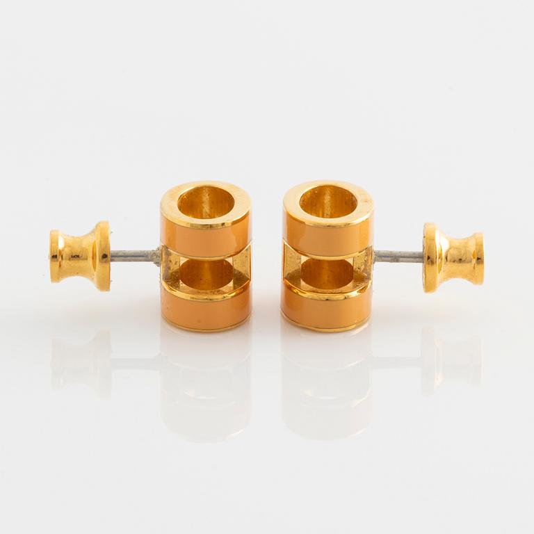 Hermès, a pair of 'Pop H' earrings.