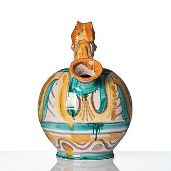 Allan Ebeling, a glazed ceramic jug, Upsala-Ekeby, ca. 1930.