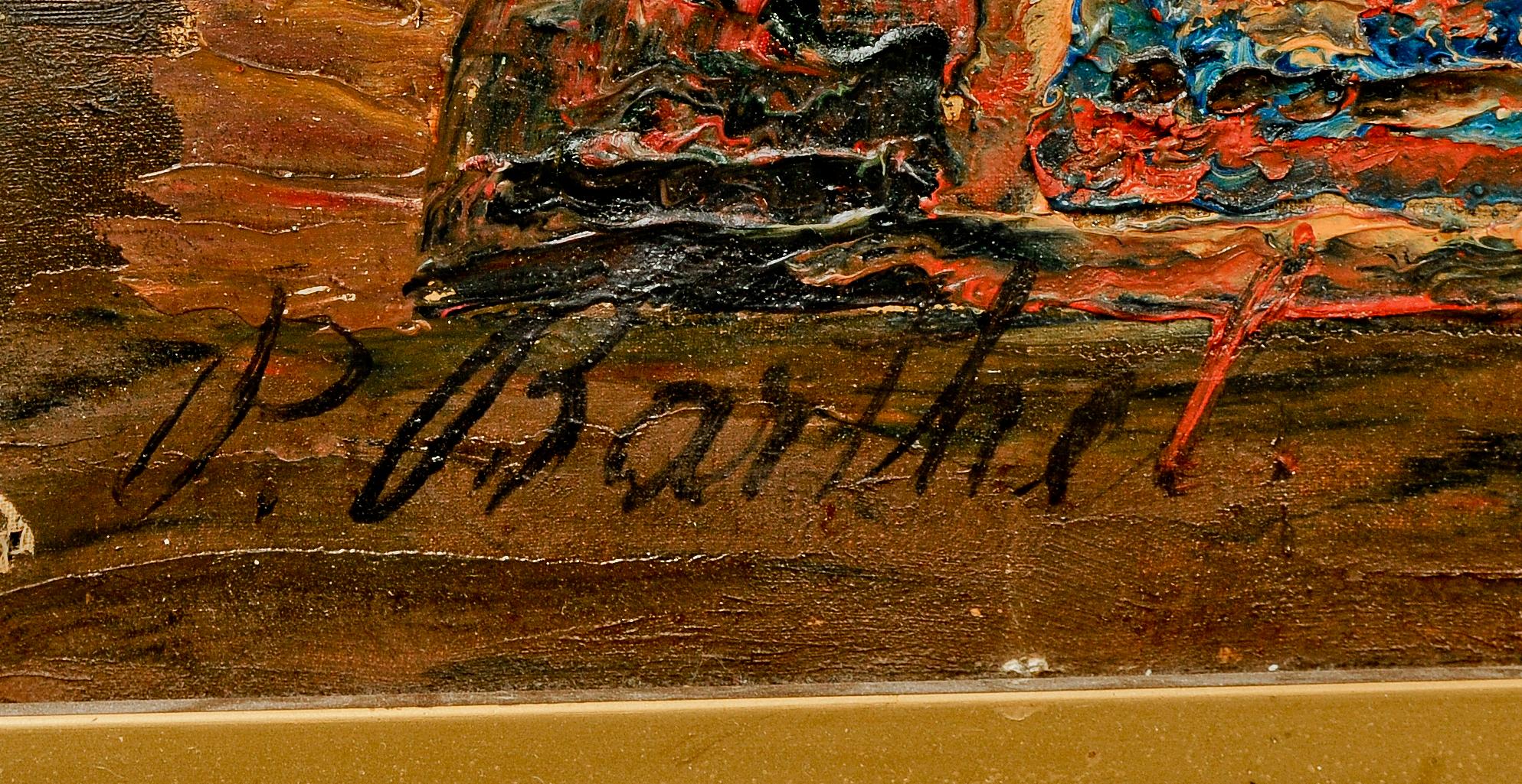PAUL BARTHEL, olja på duk, sign.