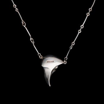HALSSMYCKE, "Bestens nagel", sterling silver, Björn Weckström 1975.