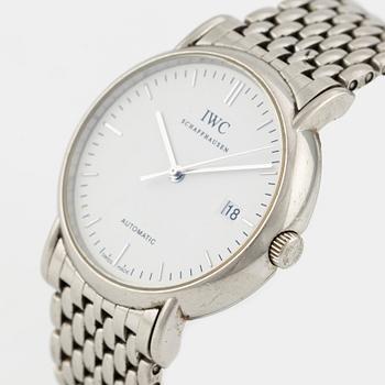 IWC, Schaffhausen, Portofino, wristwatch, 38 mm.