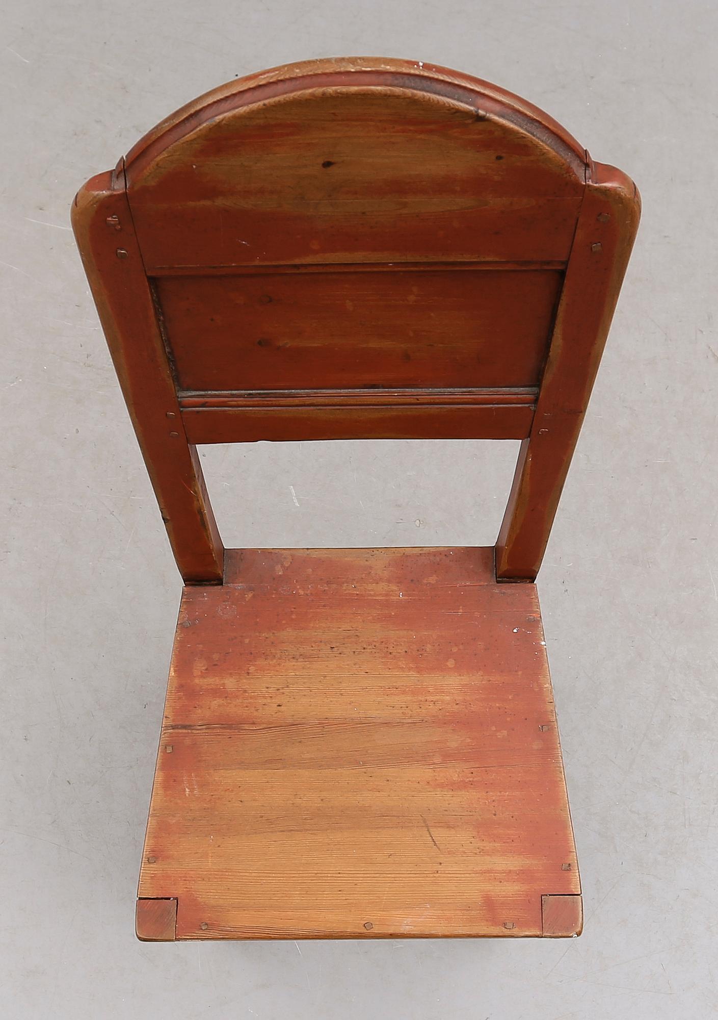 STOL, allmoge, 1700-/1800-tal.
