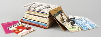 PARTI BÖCKER OCH KATALOGER, 27 st, Moderna Museet.