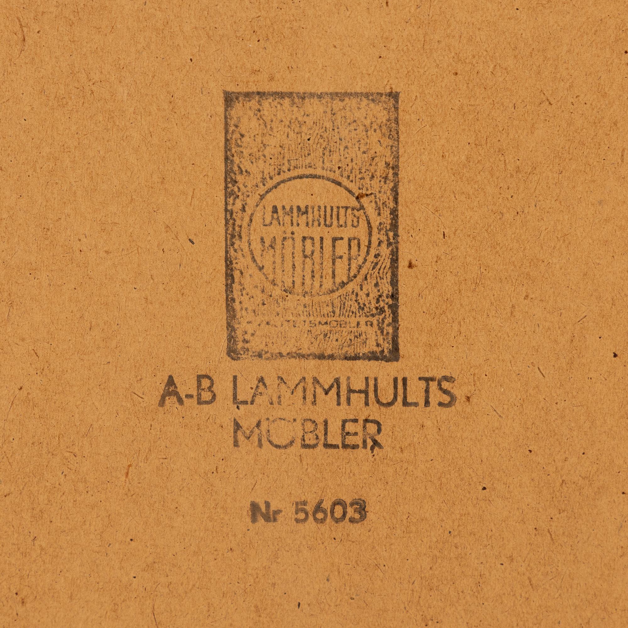 Spegel, Lammhults Möbler AB, 1960/70-tal.