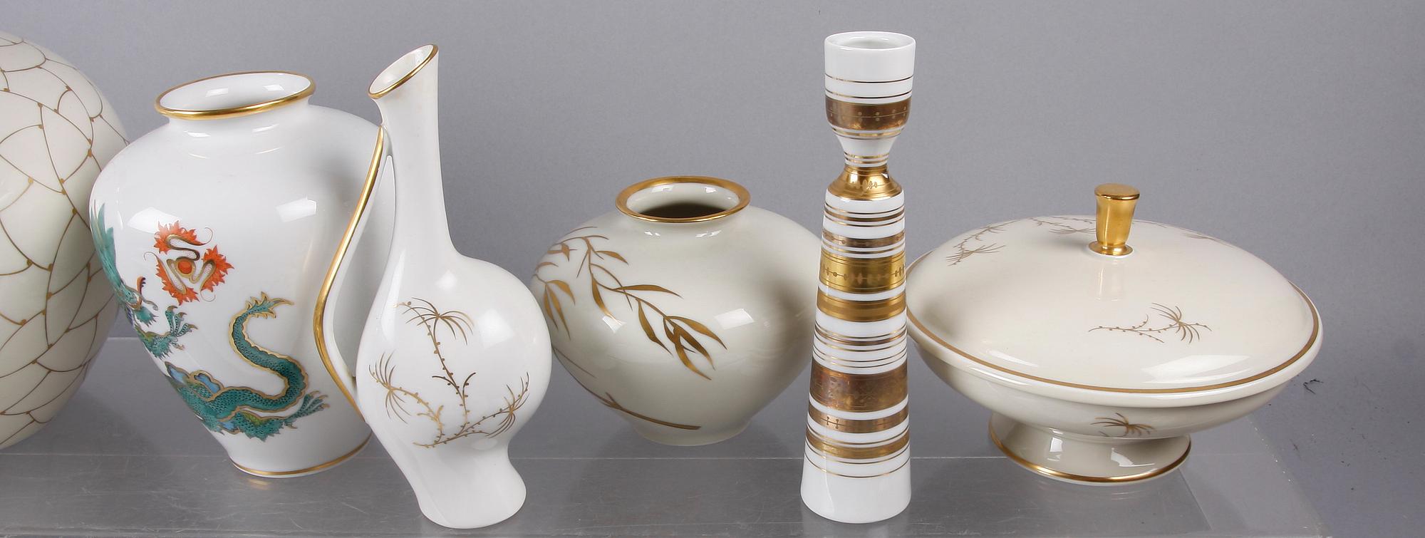 PARTI PORSLIN, ca 25 delar, Rosenthal, 1900-tal.