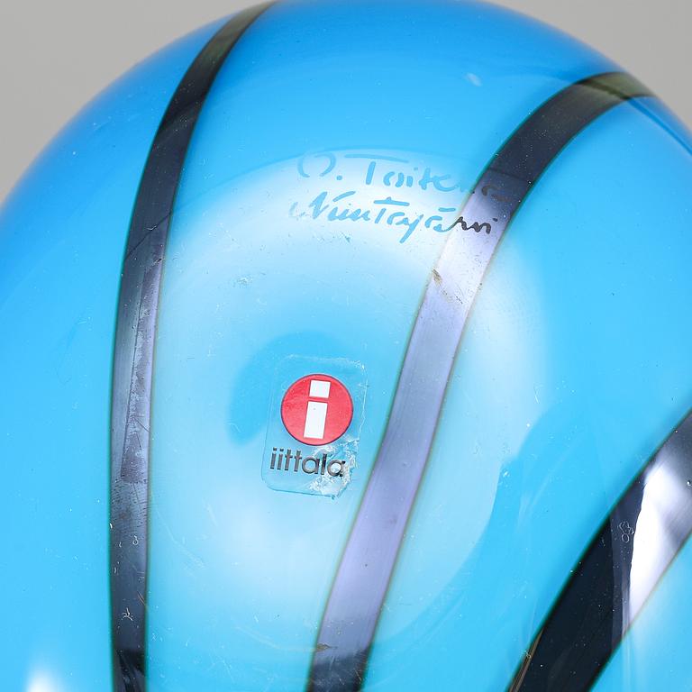 OIVA TOIKKA, glasfågel, Bulrush Curlew (Taivaanvuohi) 2004–2008, signerad O. Toikka Nuutajärvi.