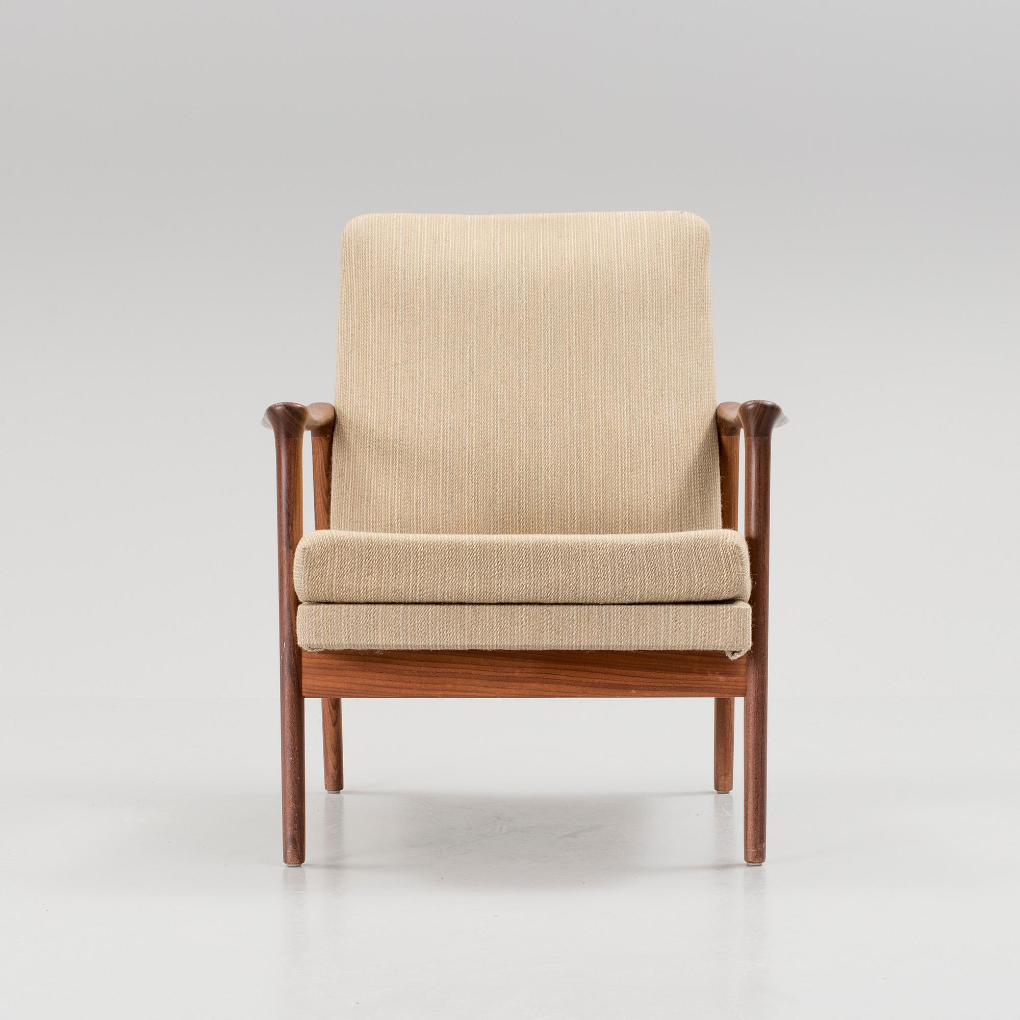 A danish teak armchair from the 1960's.