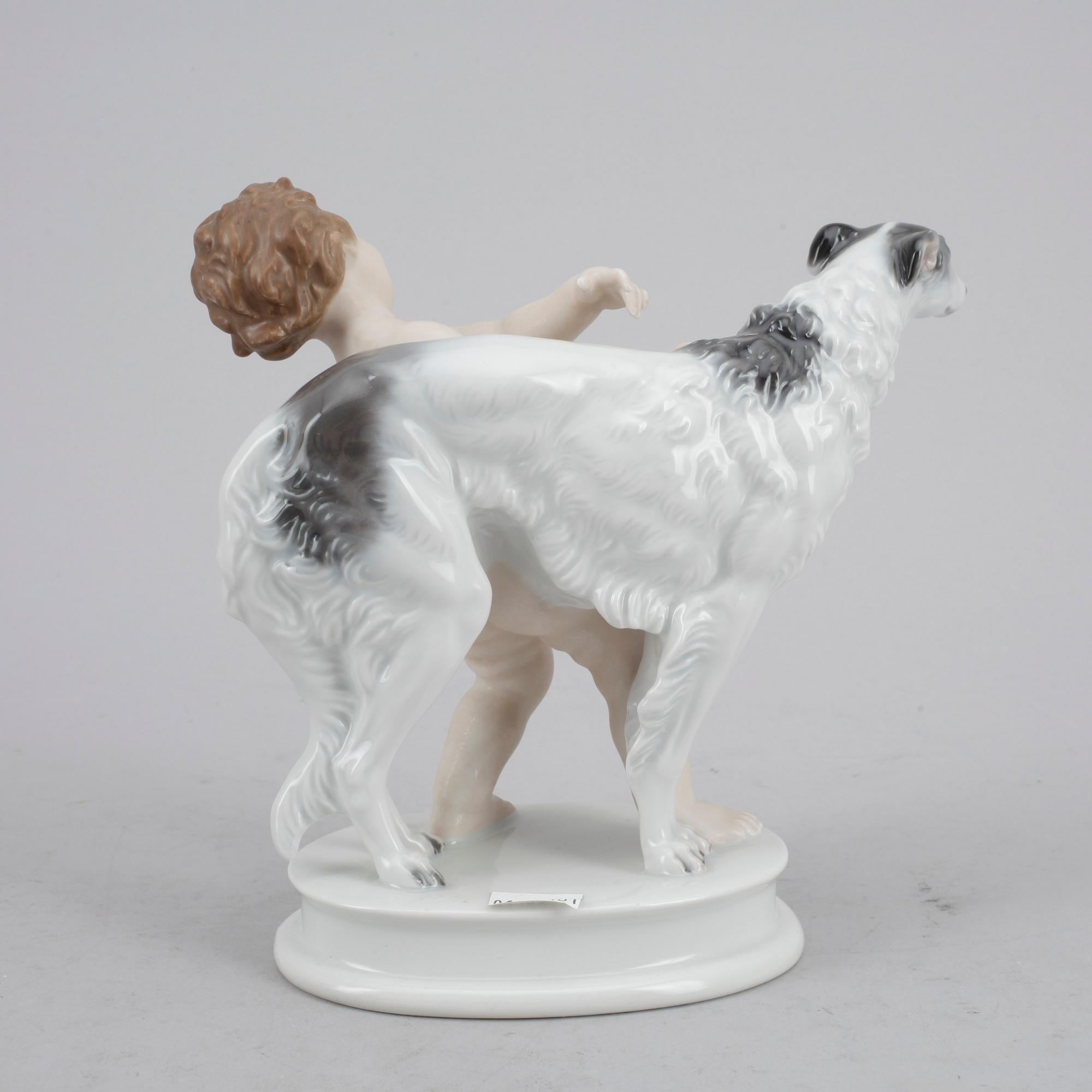FIGURINER, 2 st, porslin, Rosenthal, Tyskland.