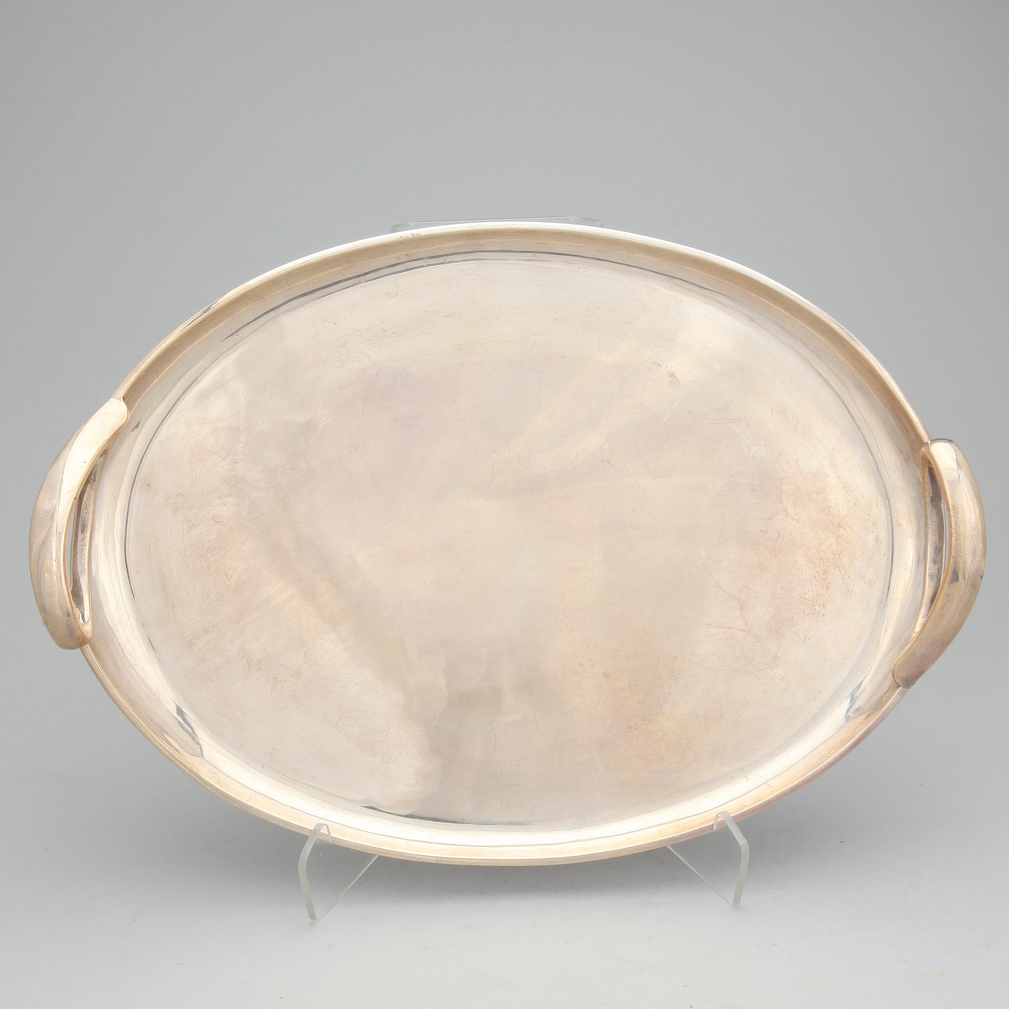 KAFFESERVIS, 4 delar, sterlingsilver, Geeves, Mexico, troligen 1960-tal. Vikt ca 3142g.