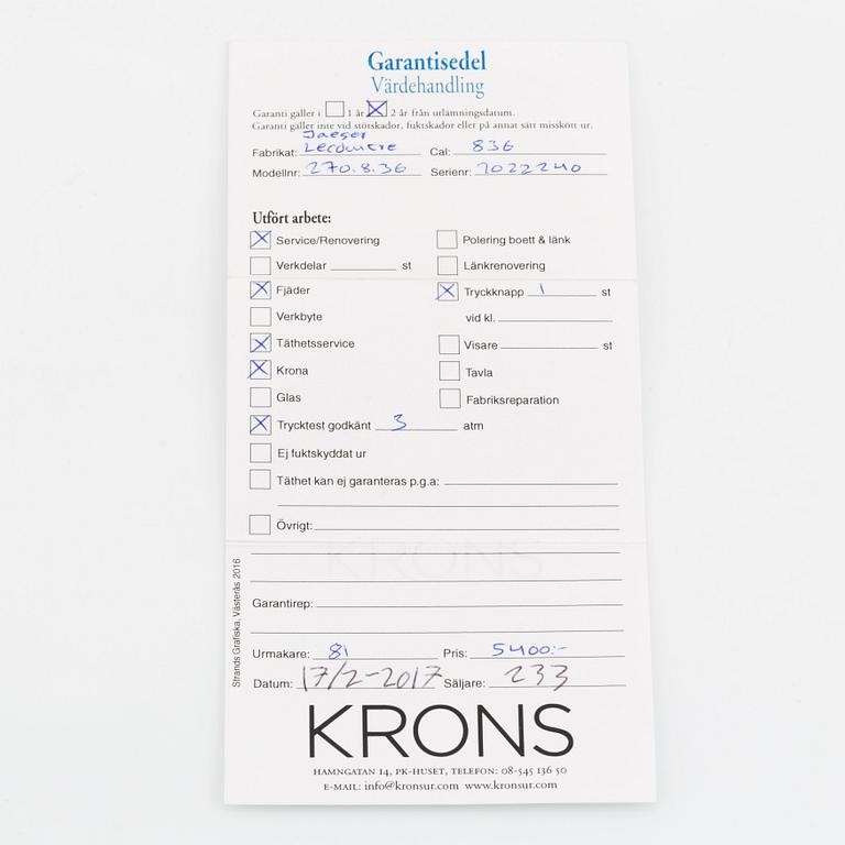 Jaeger-LeCoultre, Reverso, Grande Taille, Day-Date.