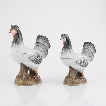 Two 19th Century Porcelaine Figurines, likely German.
