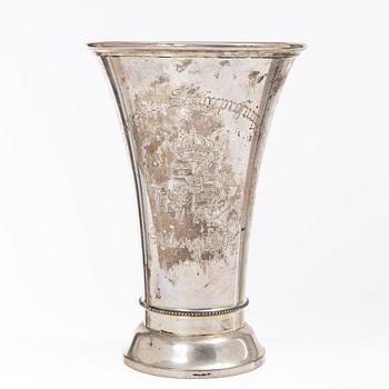 Karl Anderson, Bägare, silver, Stockholm 1901.
