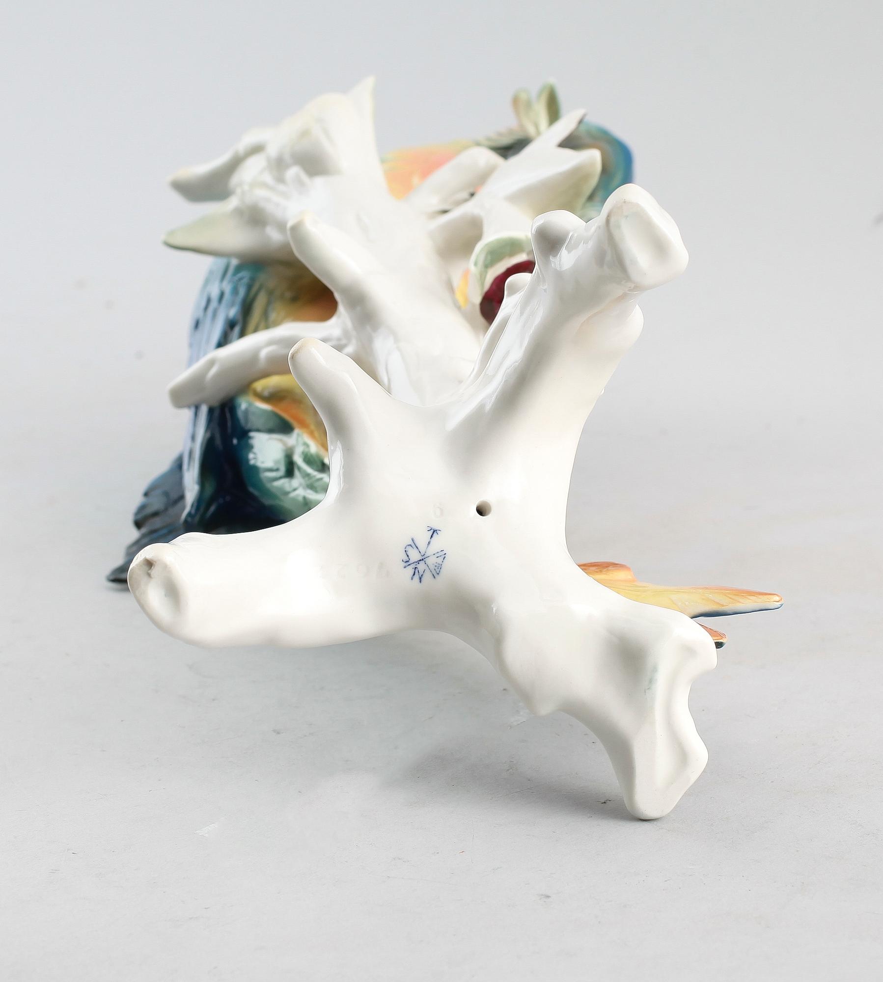 FIGUR, porslin, Karl Ens, 1900-talets mitt.