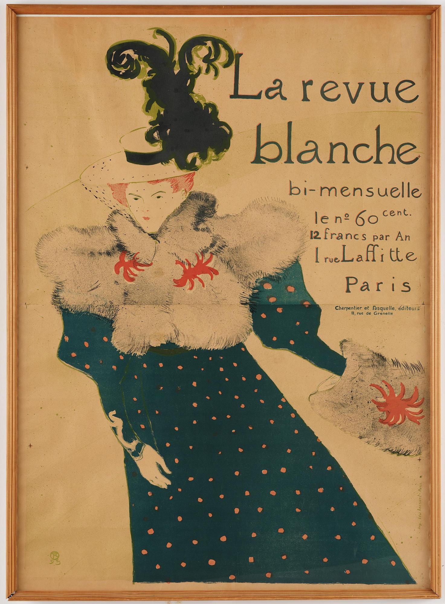 Henri de Toulouse-Lautrec, "La Revue blanche".
