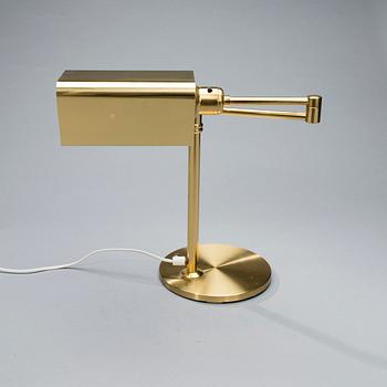 BORDSLAMPA, mässing, Ewå, Värnamo, 1900-talets sista kvartal.