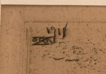 Anders Zorn, Gammal knekt.