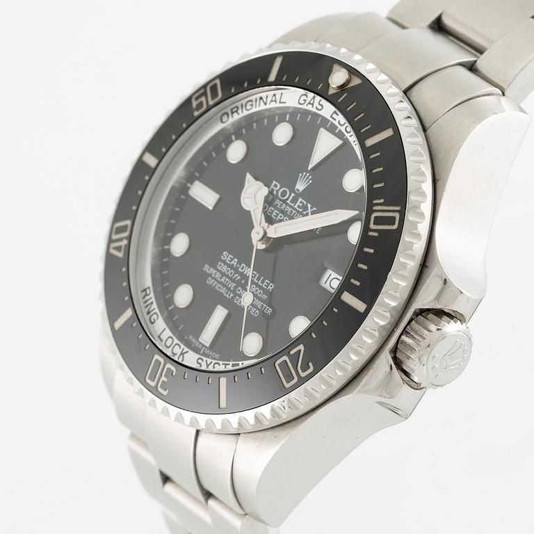Rolex, Deepsea, Sea-Dweller, wristwatch, 44 mm.
