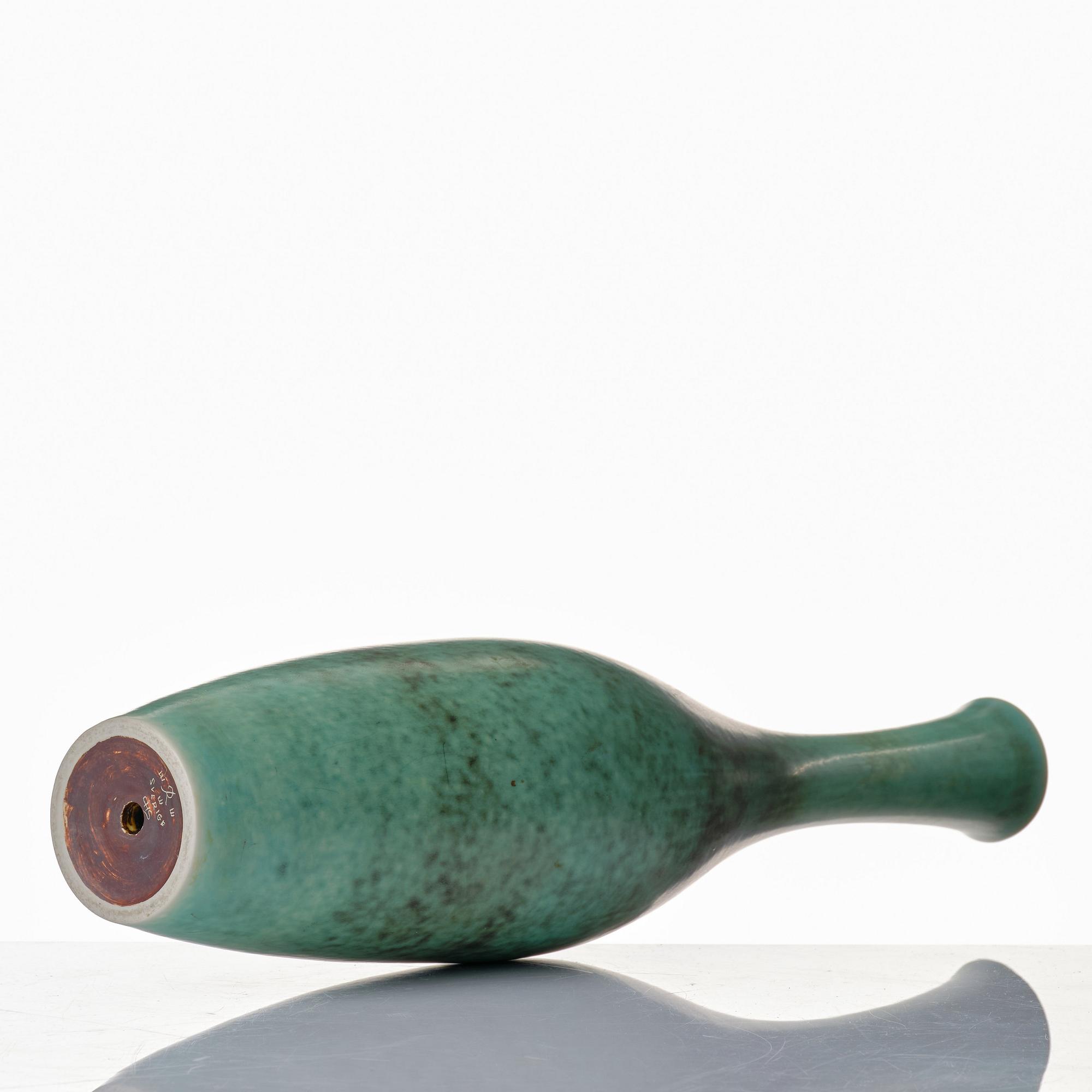Carl-Harry Stålhane, a stoneware lamp, Rörstrand, Sweden 1940-50's.