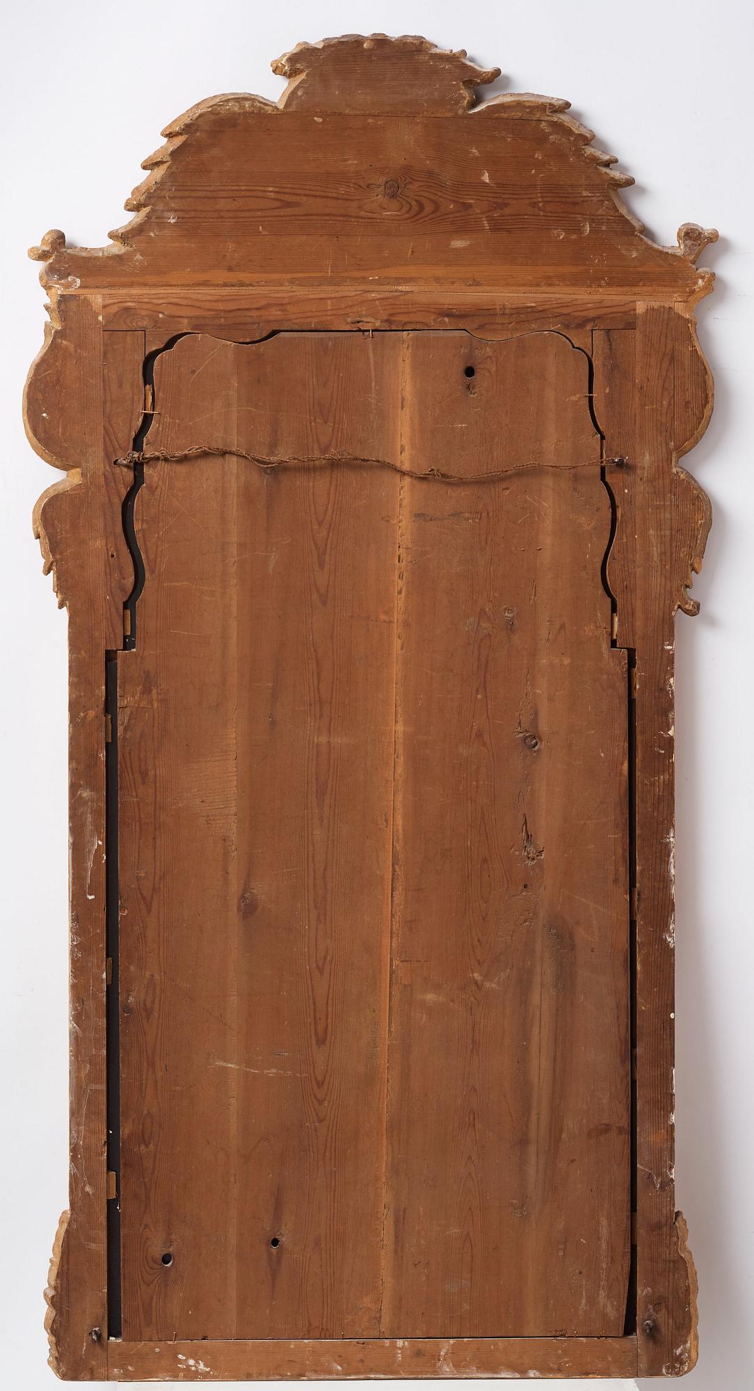 Spegel, Nordeuropa 1700-talets mitt, Senbarock.