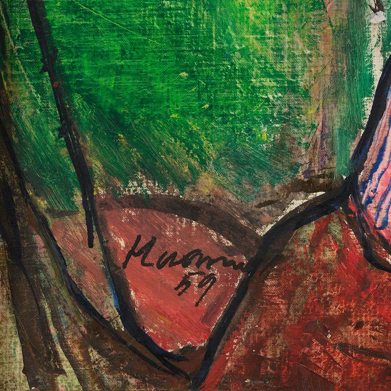 Eerik Haamer, Motif from the fishing village of Nazaré, Portugal.