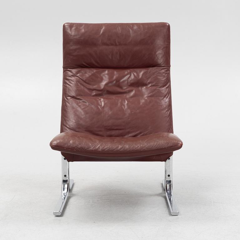 Hans Eichenberger, a lounge chair, De Sede, 1970's.