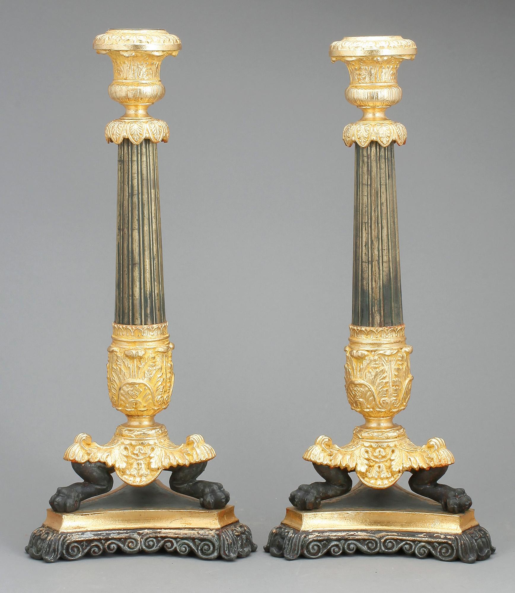 LJUSSTAKAR, emprie stil, 1900-tal.