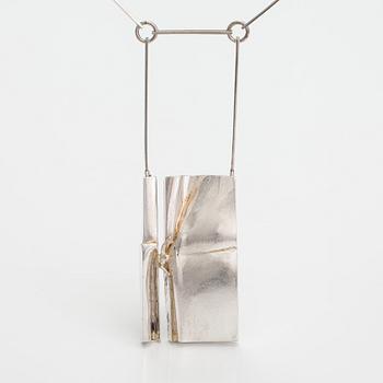 Björn Weckström, Halsband "Fågelmannen", sterlingsilver. Lapponia 1971.