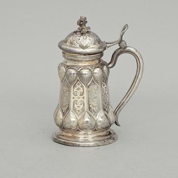 DRYCKESSTOP, silver, St Petersburg 1859. 460gr.