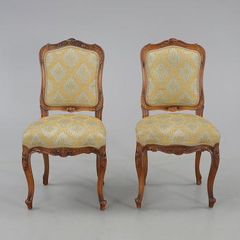 STOLAR, ett par, Louis XVI-stil, Frankrike, 1900-tal.