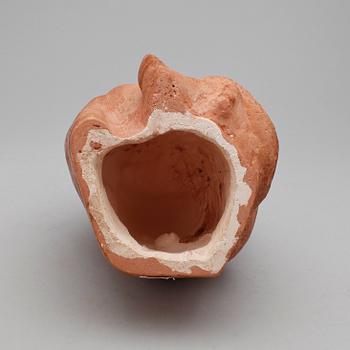 STIG BLOMBERG, skulptur, bemålad gips. Signerad.