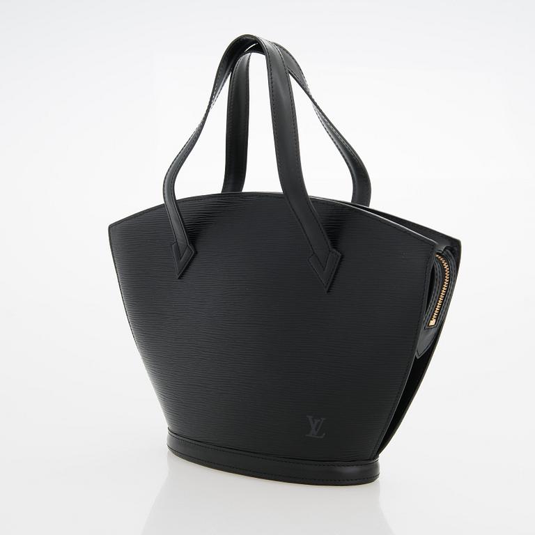 Louis Vuitton, A Black Epi Leather Saint Jacques PM Bag.