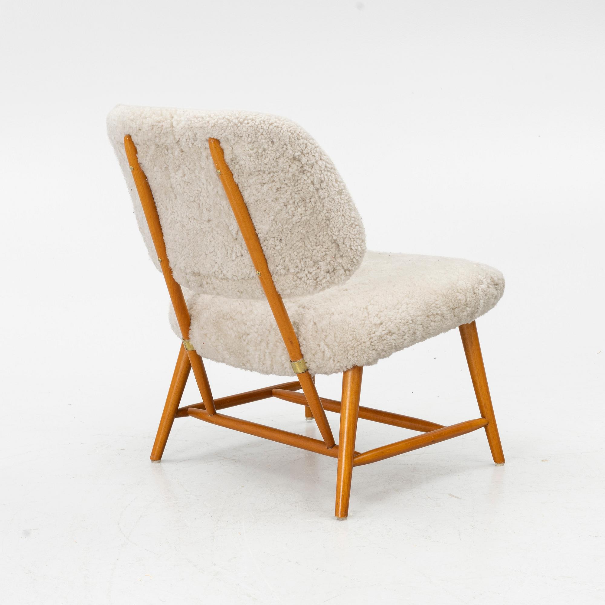 Alf Svensson, Armchair, “Teve”, Bra Bohag, Studio Ljungs Industrier, 1950s.